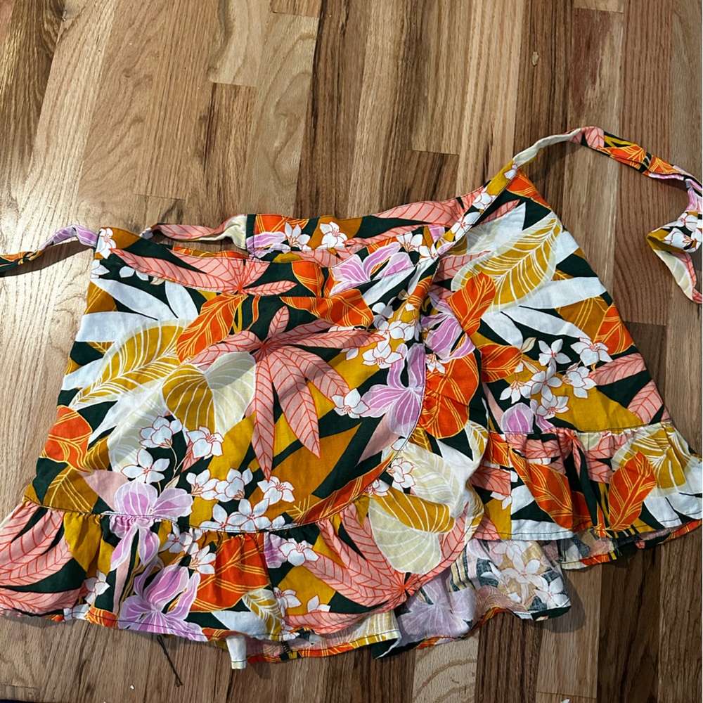aerie wrap skirt